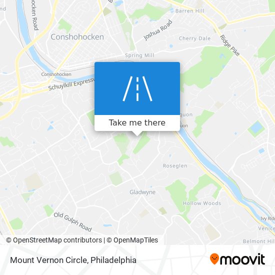 Mount Vernon Circle map