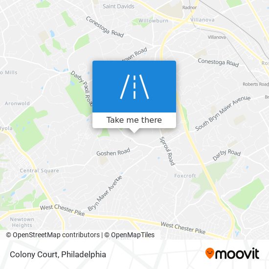 Mapa de Colony Court