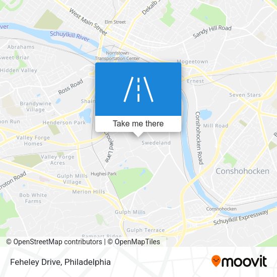 Mapa de Feheley Drive