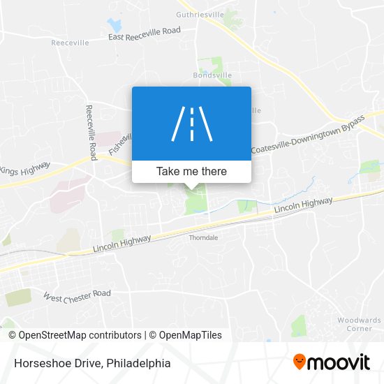 Mapa de Horseshoe Drive