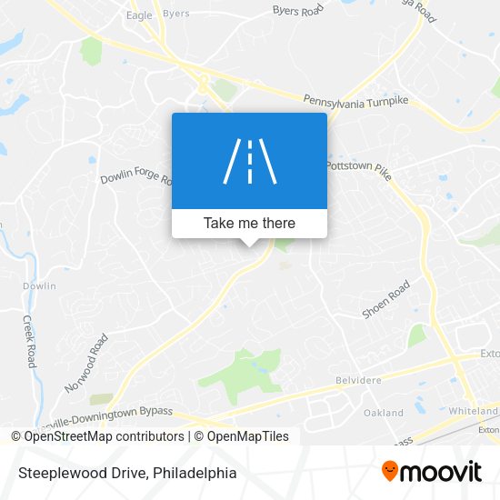 Steeplewood Drive map