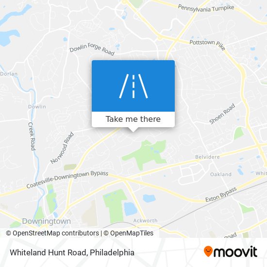Mapa de Whiteland Hunt Road
