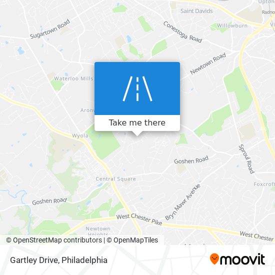 Mapa de Gartley Drive