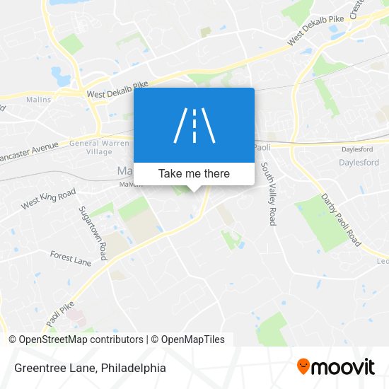 Mapa de Greentree Lane