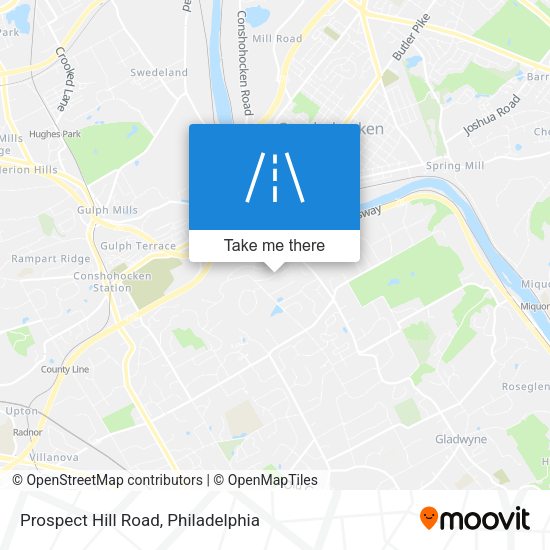 Mapa de Prospect Hill Road