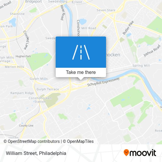 William Street map