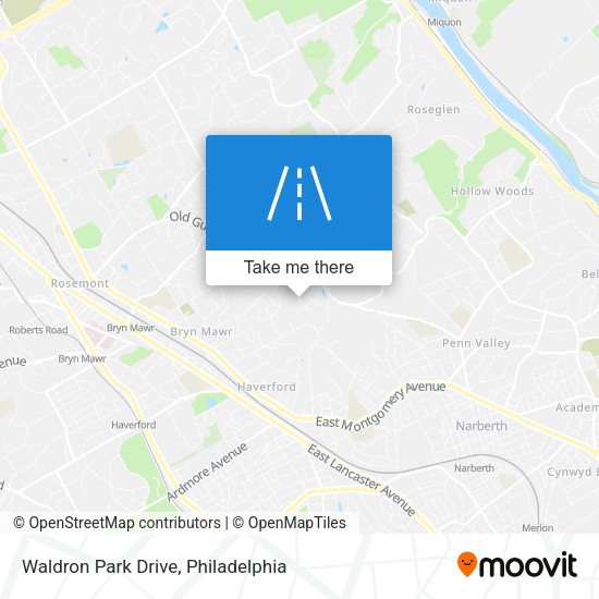 Waldron Park Drive map