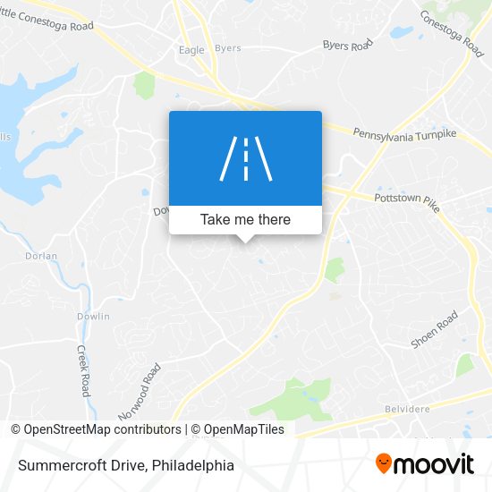 Summercroft Drive map