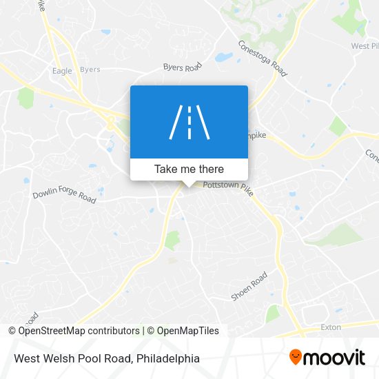 Mapa de West Welsh Pool Road