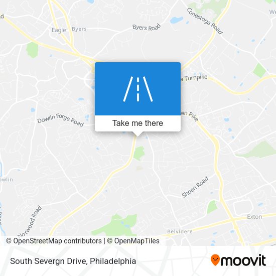 South Severgn Drive map
