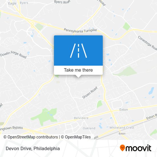 Mapa de Devon Drive