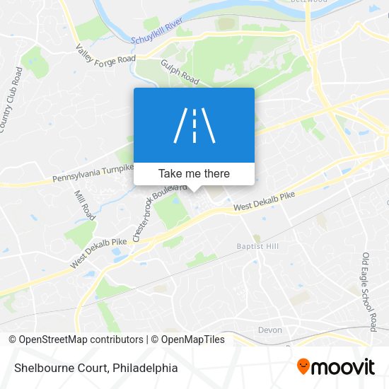 Shelbourne Court map