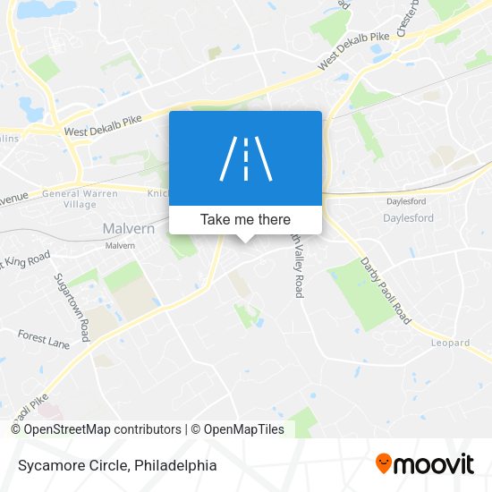 Sycamore Circle map