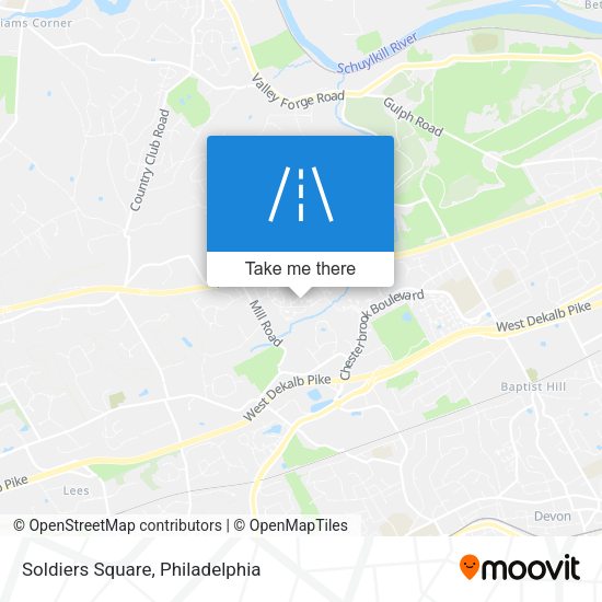 Soldiers Square map