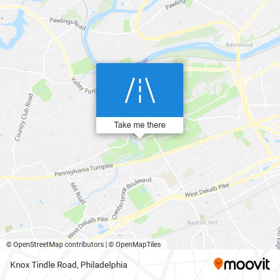 Knox Tindle Road map