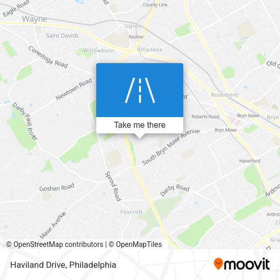 Haviland Drive map