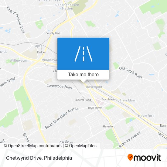 Mapa de Chetwynd Drive