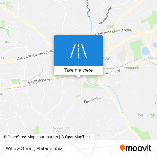 Mapa de Willow Street