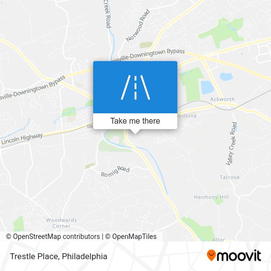 Mapa de Trestle Place