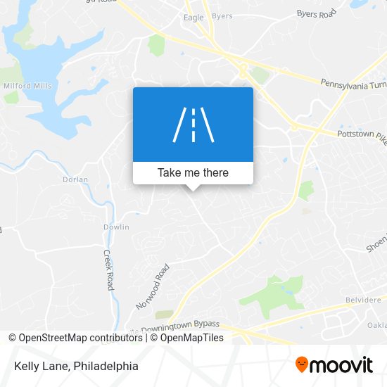 Mapa de Kelly Lane