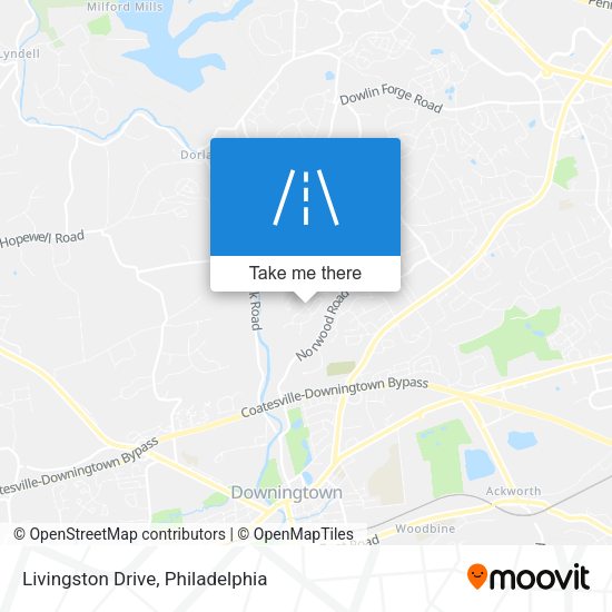 Mapa de Livingston Drive