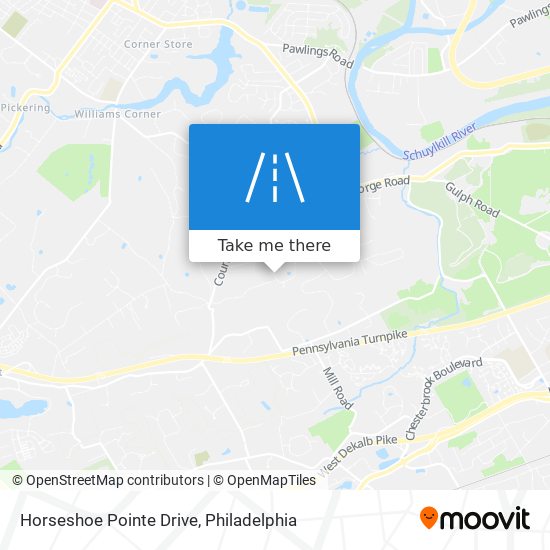 Mapa de Horseshoe Pointe Drive