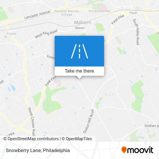 Mapa de Snowberry Lane
