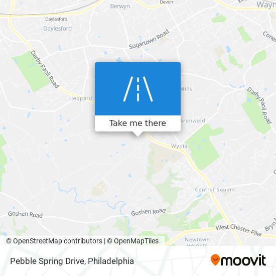 Mapa de Pebble Spring Drive