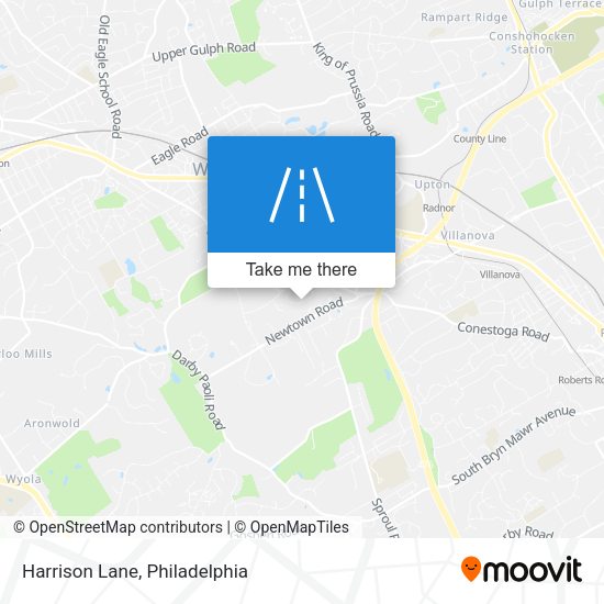 Mapa de Harrison Lane