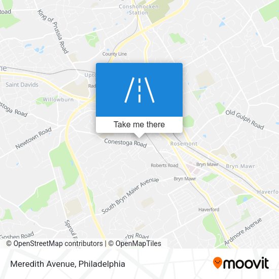 Meredith Avenue map