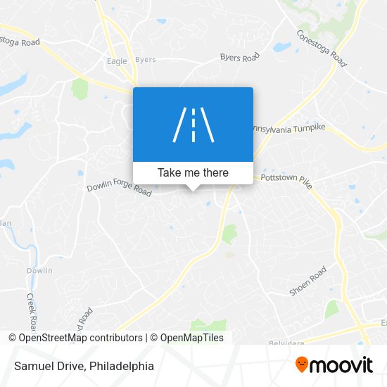 Mapa de Samuel Drive