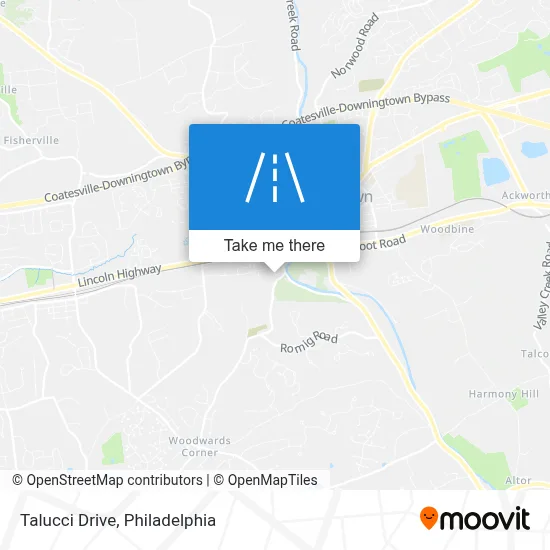 Talucci Drive map