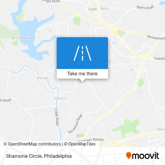 Mapa de Shamona Circle