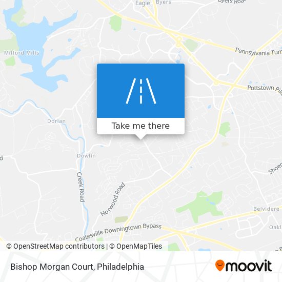 Bishop Morgan Court map