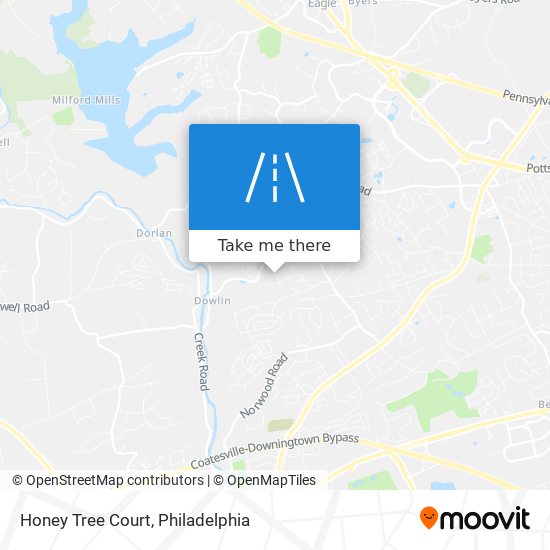 Honey Tree Court map
