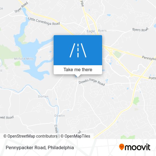 Mapa de Pennypacker Road