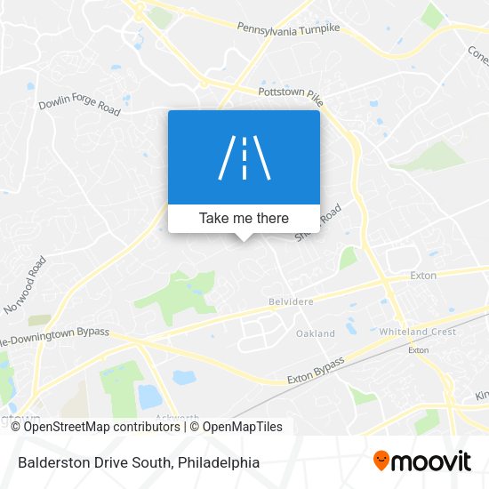 Balderston Drive South map