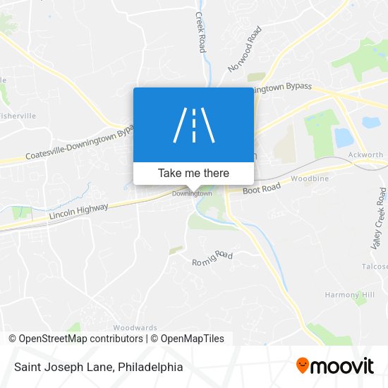 Mapa de Saint Joseph Lane
