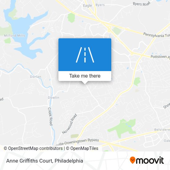 Mapa de Anne Griffiths Court
