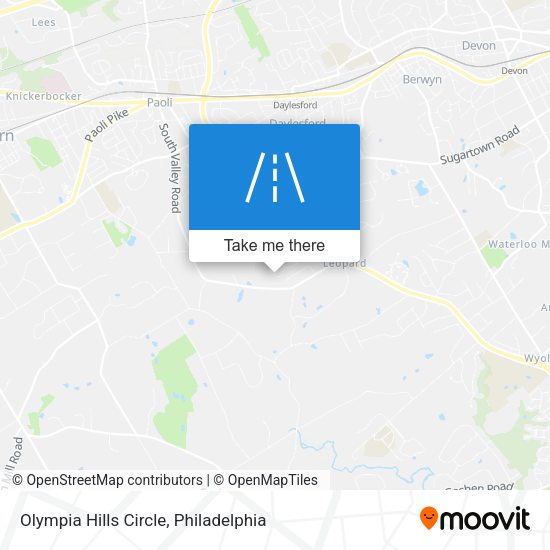 Mapa de Olympia Hills Circle