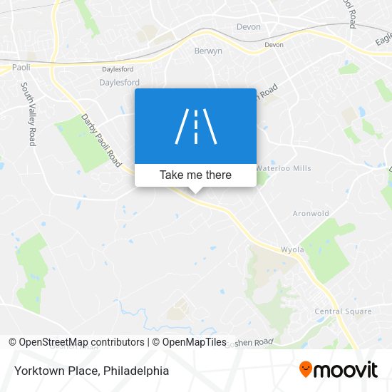 Yorktown Place map