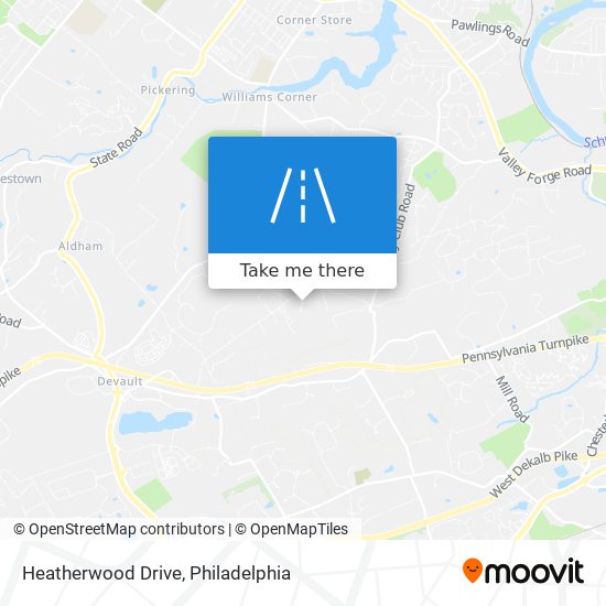 Heatherwood Drive map