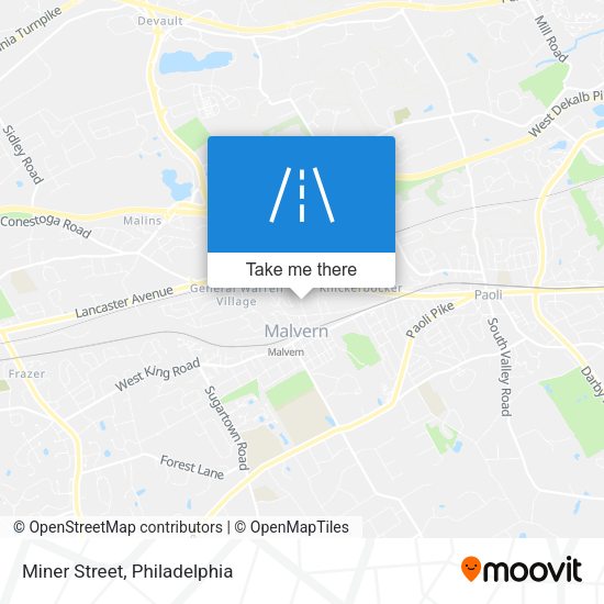 Mapa de Miner Street