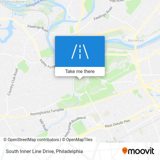 Mapa de South Inner Line Drive