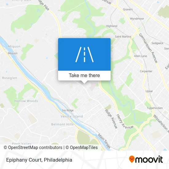 Epiphany Court map