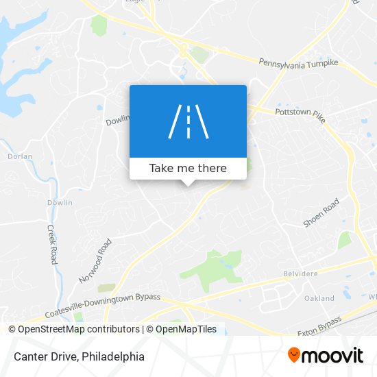 Mapa de Canter Drive