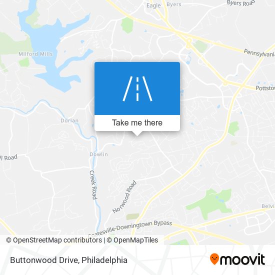 Mapa de Buttonwood Drive