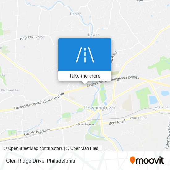 Mapa de Glen Ridge Drive