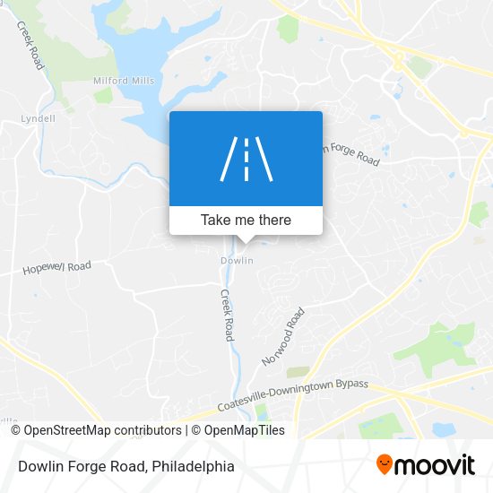 Dowlin Forge Road map