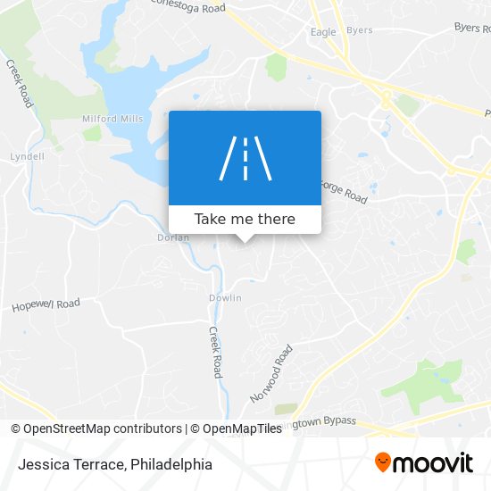 Mapa de Jessica Terrace